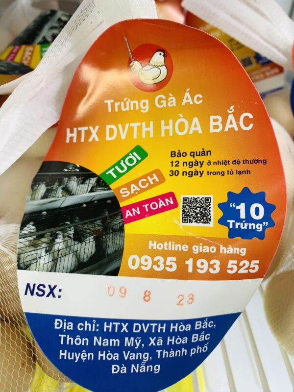 Trứng gà ác Hòa Bắc